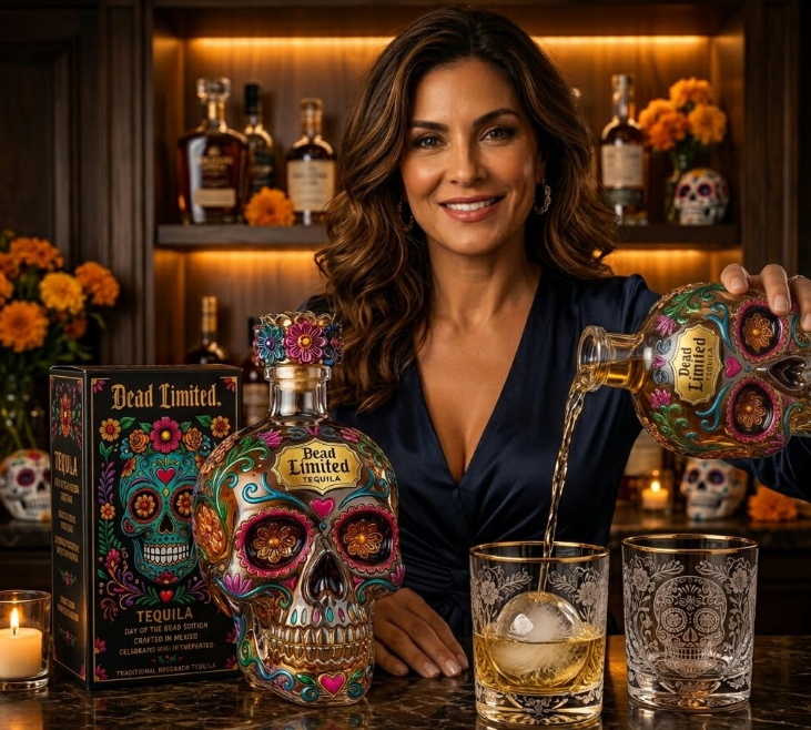 2026🔥AcouStle🍷Limited edition Day of the Dead tequila bottle🎁
