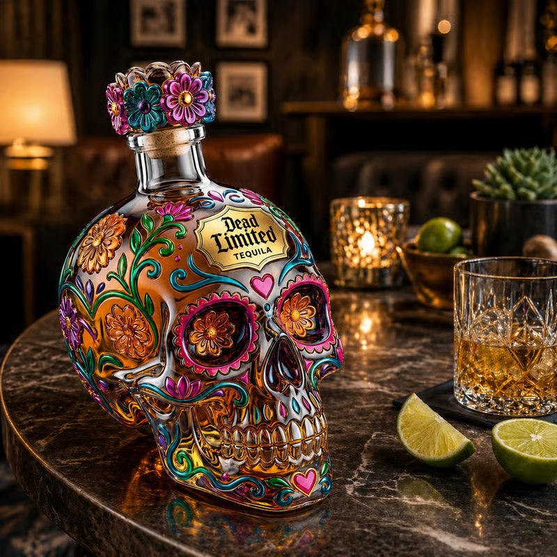 2026🔥AcouStle🍷Limited edition Day of the Dead tequila bottle🎁