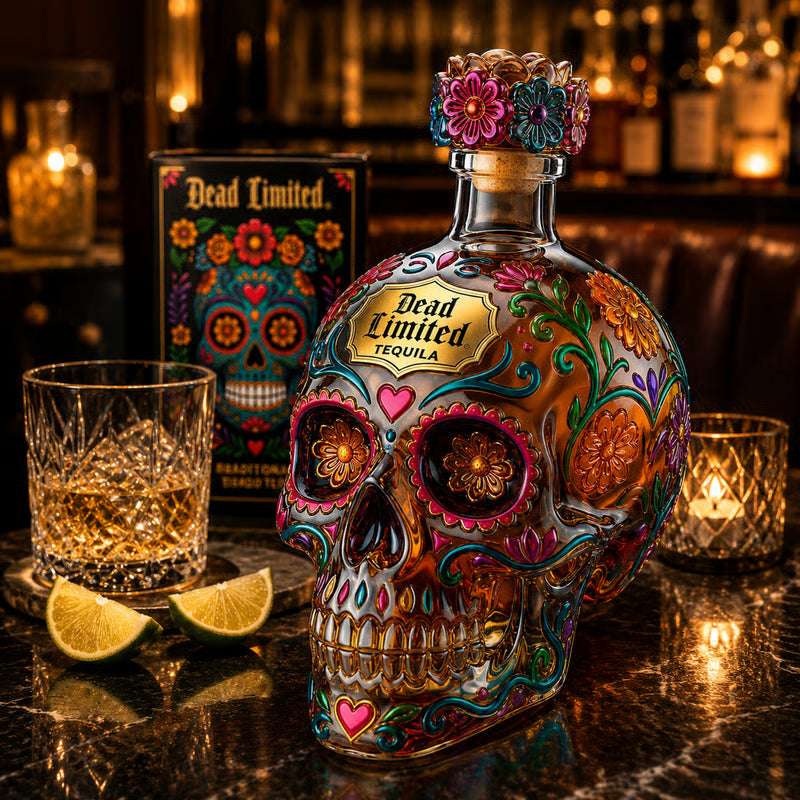 2026🔥AcouStle🍷Limited edition Day of the Dead tequila bottle🎁