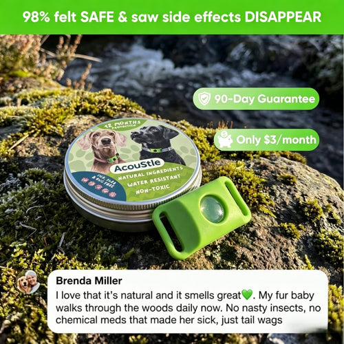 2026🔥AcouStle-12 Months Flea & Tick Free